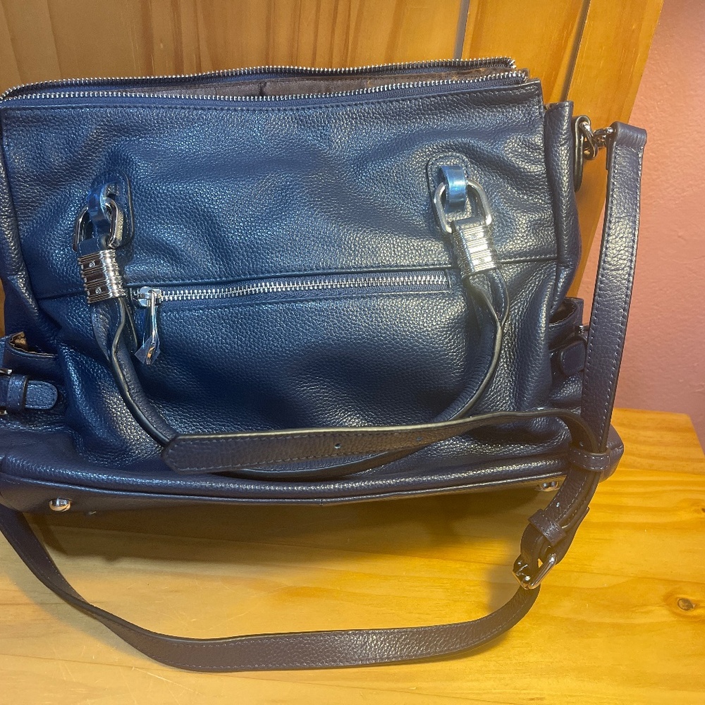 Dark blue purse